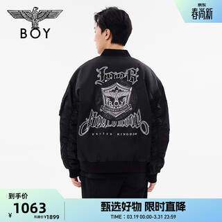 Boy london winter unisex short cotton clothes trendy brand baseball collar bomber jacket n29012 silver l