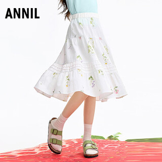 Annil children's clothing girls full waist skirt 2026 summer new style