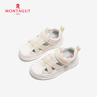 Montagut girls sandals 2026 summer new versatile boys sandals soft sole sports children's shoes