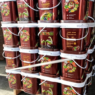 Xinjiang mine source potassium fulvic acid raw powder soil conditioner rooting powder fully dissolved residue-free agricultural aquatic products universal high-quality barrels 5 barrels 50 kg