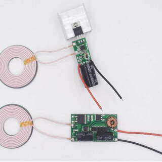 60w small coil high power wireless power supply module 3d animated axis wireless power supply module xkt801-61
