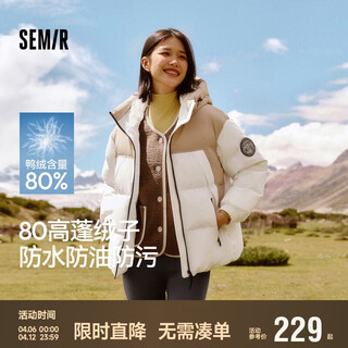 Semir protective jacket | china national geographic series down jacket women's windproof three-proof winter loose 101724113039