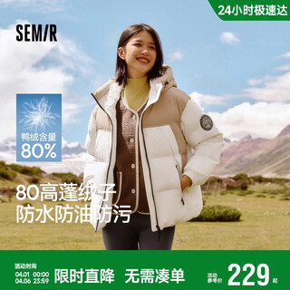 Semir protective jacket | china national geographic series down jacket women's windproof three-proof winter loose 101724113039