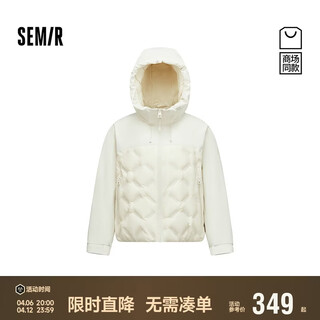 Same style as semir shopping mall | down jacket for women winter three-proof 90 velvet light and loose 2025 top 101725113053