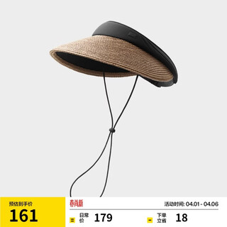 Jiao nei liu haocun's same style liangpi 501uv women's sunscreen straw empty top hat sun hat travel straw hat summer