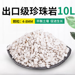 Vermiculite granules cutting rose perlite flower cultivation for turtle egg hatching special white vermiculite nutritious soil meaty large export quality finely screened perlite 10 liters 4-8mm