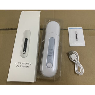 Pupan домашний массаж ручной ультразвуковой пилинг для красоты аппарат для красоты лица экспорт глубокая очистка для удаления прыщей и черных точек белый английский (коробка для карт)