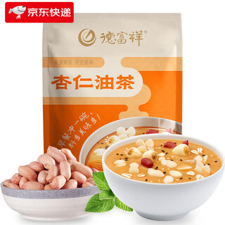 Defuxiang oil tea noodles shaanxi nut oil tea food oil tea breakfast meal replacement powder almond salted 480g almond salted 480