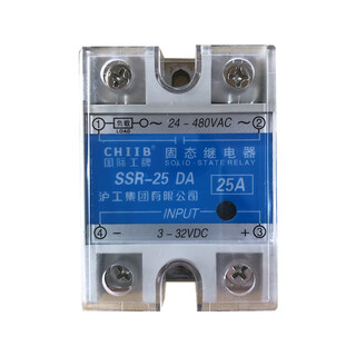 Single-phase solid state relay small 40a60a100 dc controlled ac ssr-25da 12v24v220v ssr-25da 25a
