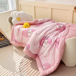 Skandikulomi children's quilt autumn and winter baby quilt baby spring and autumn kindergarten winter small blanket beanie comfort warm melody super soft beanie quilt 120x150cm