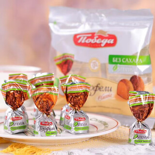 Imported from russia, pure cocoa butter, irish cream, brandy, candies, truffle-shaped chocolate bagged snacks, sucrose-free original truffles 150gx3 bags
