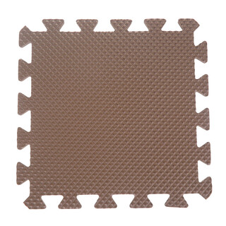 Children's floor mats, foam tatami mats, bedroom crawling sponge mats, spliced plastic room mat puzzles, starting from ten pieces, brown, 29*29cm (single piece price)