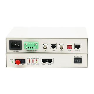 Vbobtdata weibo p1e1 1-way e1 pdh optical transceiver fiber optic transceiver 20 kilometers (single price) single e1 optical transceiver 48v single-mode dual fiber fc