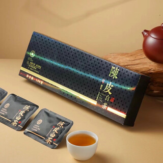 Qianshan yue fuding white tea 2012 authentic old white tea pressed gongmei small square slices 180g one flap gift box tangerine peel white tea 100g one piece