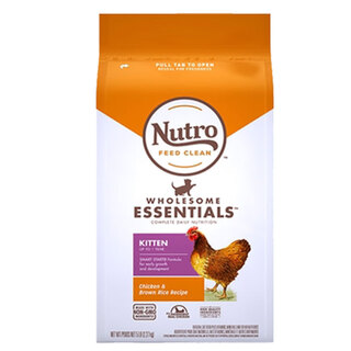 Nutro cat food for kittens, natural imported indoor chicken, fattening fish for adult cats, american wilderness 5/14 pounds, chicken for kittens 5 pounds, 0lb anti-counterfeiting