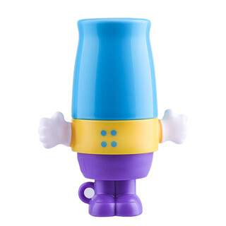 Little white bear bite food complementary fruit bite bag baby food trainer machine orange (free mesh bag for over 6 months - 2 pieces)