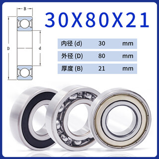 Complete list of bearing models non-standard bearing inner diameter 26 27 28 30 32 35 36 38 40 deep groove ball bearing 30*80*21 others