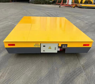 Huili electric flat car battery flat car transport truck industrial workshop carry cargo trackless electric floor car electric trackless floor car (deposit)