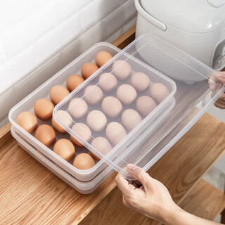 Sp sauce japanese egg box refrigerator egg storage box crisper kitchen household divided box with lid box egg rack egg storage box
