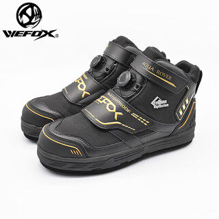 Wefox weihu peking reef shoes waterproof replaceable sole rock fishing shoes non-slip and wear-resistant felt sole outdoor sea fishing shoes replaceable sole rock fishing shoes wdx_1088 black gold one size 42