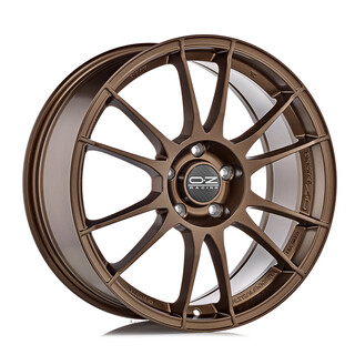 O zoz wheels ultraleggera modified tire bell matt bronze 18x8