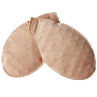 Underwear accessories rose fragrance essential oil soft beads massage bra pads magnet breast pads inserts to lift up the body to show plumpness and tallness, champagne color