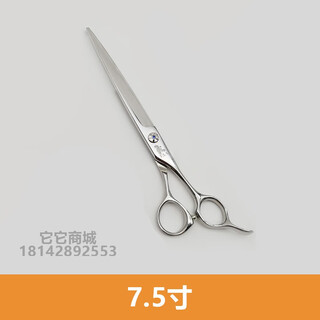 Taa taiwan taa it it 7.5-inch p-75 straight cut fine trimming pet grooming scissors p-70 for pet shops 7.5-inch straight cut p75