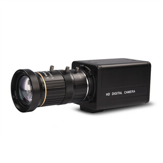 Mox hd sdi camera 1080p zoom coaxial digital high-definition industrial camera court trial security inspection conference anchor video live teaching can be connected to the guide station 5-50mm telephoto lens