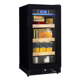 Fuguihong fg28 constant temperature and humidity cigar cabinet humidifier household compressor refrigerator vertical lockable cigar thermostatic cabinet