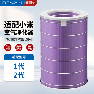 Dong nailun is suitable for xiaomi (mi) air purifier filter element purifier filter 1st generation/2nd generation/3rd generation/2s/pro universal purple sterilization