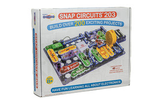 Elenco snap circuits 203 circuit block toy good for the brain |