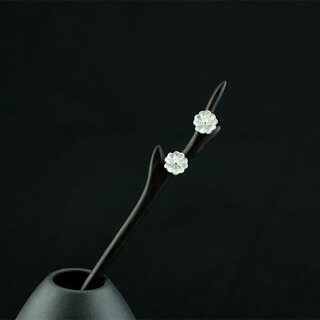 Meng junchen black sandalwood hairpin hanfu ancient hair accessory handmade ancient silver plum blossom daily hairstyle simple ancient style hairpin default ordinary packaging