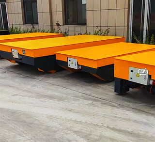 Huili electric flat car track transport flat car customized truck trackless battery battery rail flat car equipment deposit