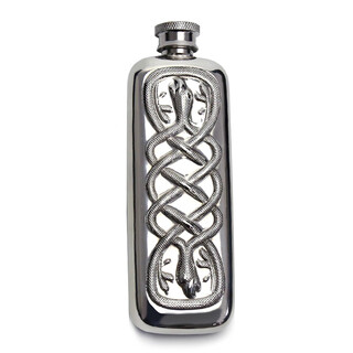 Edwin blyde british imported tin hip flask snake portable hip flask outdoor camping men european british style capacity 85ml