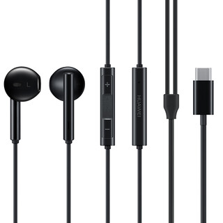 Huawei (huawei) original type-c earphones huawei classic earphones black suitable for huawei p20 pro/p20/mate10 pro/mate10 series and other mobile phones cm33