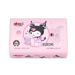 Heart-to-heart handkerchief paper napkin large pack coolomi co-branded portable handkerchief paper facial tissue 1 pack trial pack