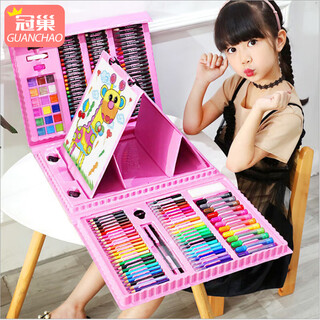 Guanchao children's toys girl birthday gift early education educational toys boy primary school student paintbrush set drawing board watercolor pen