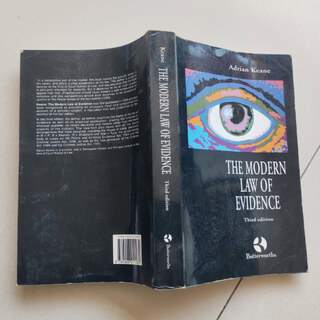 Out-of-print old book the modern law of evidence