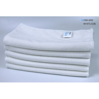 Dust-free towel, food factory, pharmaceutical factory, gmp workshop, strong water absorption, not easy to shed lint, dust-free rag, clean rag, white 30cmx40cm (single piece)