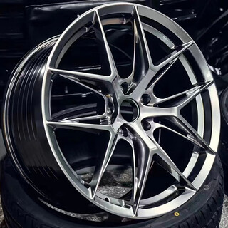 Vojialun spinning wheel 17/18/19 inch shadow leopard civic bmw 3 series 118i mini audi a6l volkswagen magotan steel rim silver 19 inches 8.5j