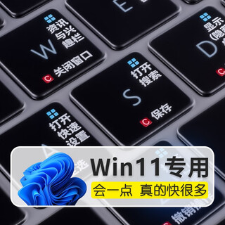 升派 适用于ThinkBook 16+/14+键盘膜2025联想ThinkBook 14笔记本YOGA Pro16电脑Air防尘罩 win11快捷键 ThinkBook 16+ 2025/24