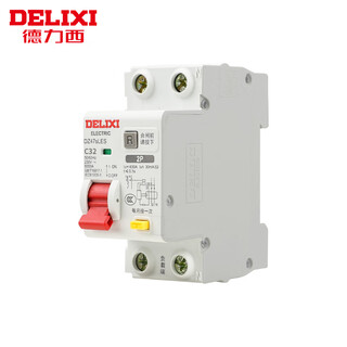 Delixi electric dz47sles-2p-c32-30ma-ac type upgraded small size leakage protection circuit breaker leakage protection air switch