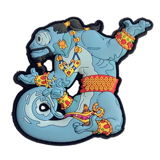 5.11 new diy 3d velcro chapter high quality rubber chapter backpack accessories chapter military fan armband morale chapter 24, aladdin genius