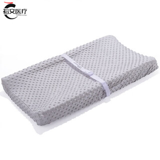 Medical baby changing table cover, massage table mat cover, diaper table removable and washable, gray cloth cover 80x40cm