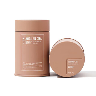 Small can of tea (xiaoguantea) tea gift box, multi-packed tea, first-class jinjunmei black tea, gongfu black tea, tea to drink by yourself, jinjunmei black tea 40g*1 can