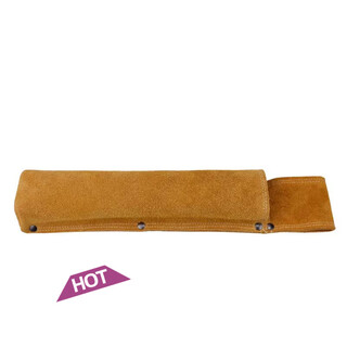 Shi yunling cowhide welding rod bag thickened and ironed wear-resistant welder waist bag high altitude work portable tool equipment orange equipment orange