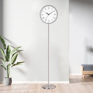 Hanshi (hense) quartz floor clock living room clock free punch clock creative modern simple standing clock display clock hg78 b roman numerals + electroplated metal