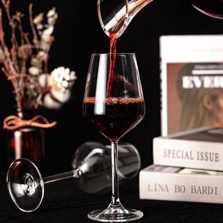 Pasabahce imported red wine glass wine glass household goblets lead-free glass 350 ml 2 pieces 440080