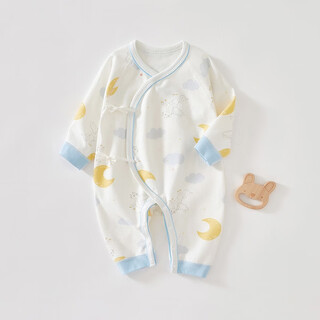 Joyncleon newborn baby clothes spring and summer 0-3 months newborn male and female onesies cotton butterfly harness romper suit four seasons tianma starry sky 66cm 3-6 months/weight 6.8-8.9kg