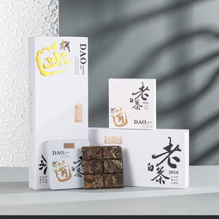 Qianshan yue fuding white tea 2012 authentic old white tea pressed gongmei small square slices 180g one flap gift box 2018 old white tea 180g one piece